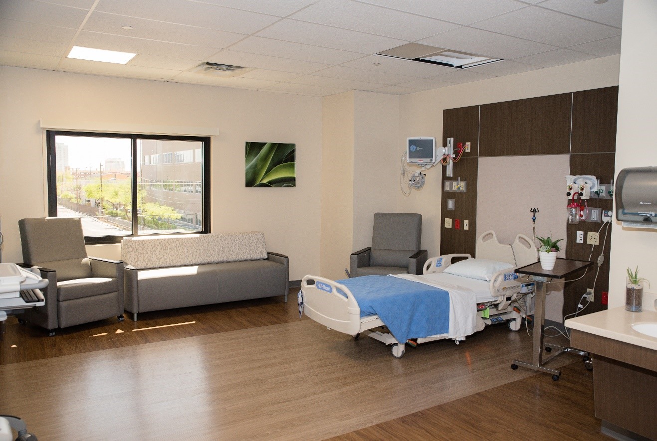 Modern Unit Opens at Valley Hospital The Valley Health System